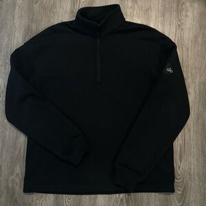 Alo Yoga Renown Heavy Weight 1/4 zip black, smalll